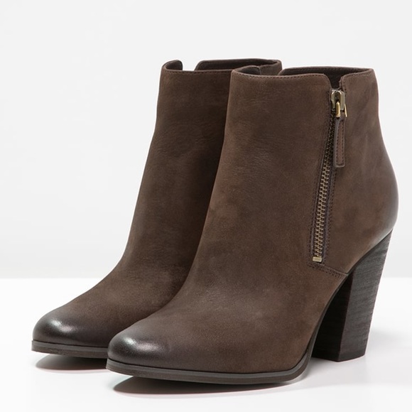 michael kors denver suede ankle boot
